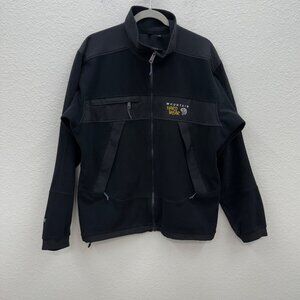 Mountain Hardwear Windstopper Black Tech Fleece Zip Jacket OM0835 Mens sz Large